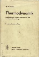 Buchcover Cover des Buches: Baehr - Thermodynamik