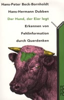 Buchcover Cover des Buches: Beck-Bornholdt/Dubben: Der Hund, der Eier legt