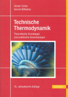 Buchcover Cover des Buches: Technische Thermodynamik von Günter Cerbe und Gernot Wilhelms
