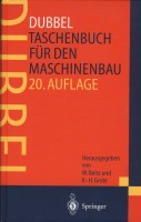 Buchcover Cover des Buches: Dubbel - Taschenbuch für den Maschinenbau