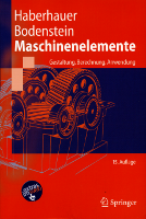 Buchcover Cover des Buches: Maschinenelemente von Haberhauer und Bodenstein