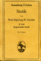 Buchcover Cover des Buches: Statik von Hauber