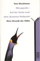 Buchcover Cover des Buches: Shachtman - Minusgrade - auf der Suche nach dem absoluten Nullpunkt