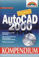 Buchcover Cover des Buches: Werner Sommer: AutoCAD2000