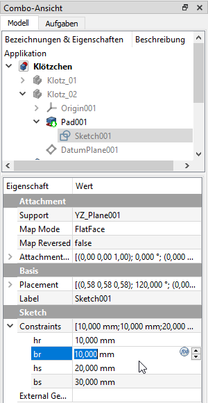 Eigenschaften Screenshot Eigenschaften