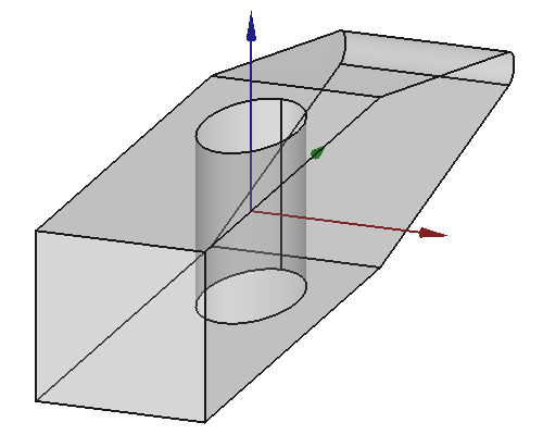3d-Modell eines Hammerkopfes Screenshot eines 3D-Modells