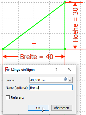 Parametername Screenshot Parametername