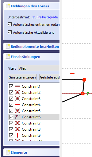 Maske Randbedingungen Screenshot Randbedingungen