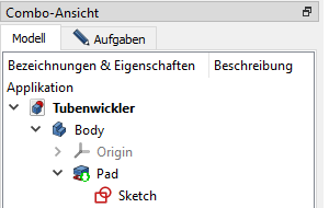 Baumansicht Screenshot der Baumansicht