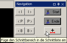 Zeilen einblenden Screenshot